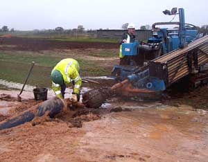 hdd drilling rig and drilling tools
