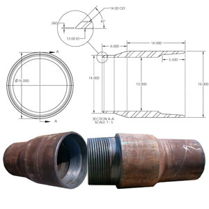 wash over pipe casing