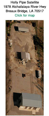 Holly Pipe Satellite Breaux Bridge, LA