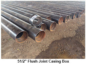 5 1/2 Flush Joint Casing BOX