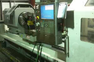 Haas lathe